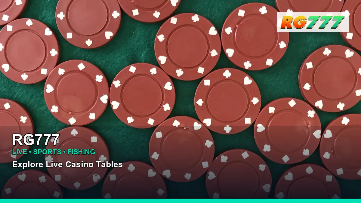 RG777 live casino tables for Philippine players